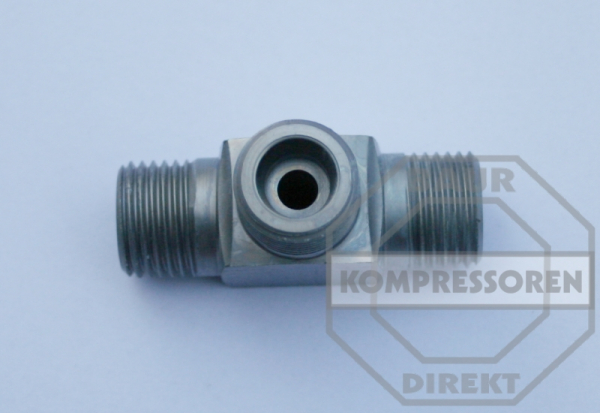 Preview: BAUER N3710 T-Verschraubung 8S - max. 630 bar